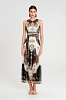 Reptile Long Dress Mesh