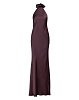 Kyma dress purplish brown