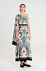 Fountain One Shoulder Long Dress