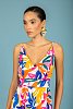 Paolo v-neck dress White