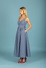 Aelia poplin dress Blue