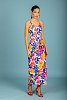 Paolo wrap slim dress White