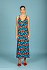 Monica slim dress Blue