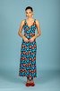 Monica slim dress Blue