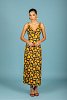 Monica slim dress Yellow