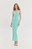 Abby dress aqua