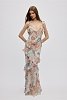Mermaid ruffle dress