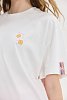 Cheetah T-shirt Off-White Tavli