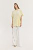 Cheetah T-shirt Yellow Clouds
