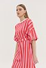Bronx Dress Pink Stripes