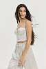 Charis Top Silver