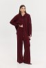 Palermo Knitted Pants Bordeaux