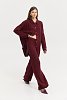 Palermo Knitted Pants Bordeaux