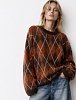 Alexa knitted blouse brown
