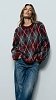 Alexa knitted blouse bordeaux
