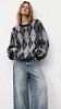 Alexa knitted blouse grey