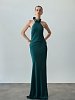 Kyma dress emerald