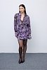 Mosaic Mauve Anthesis Mini Skirt