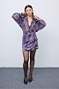 Mosaic Mauve Anthesis Mini Skirt