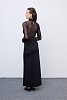 Black Jersey Skirt
