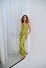 Bareheat mesh maxi dress