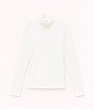 Clementine turtleneck white