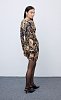 Mosaic Butterfly Mini Dress