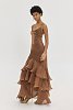 Olsi dress brown