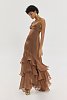Olsi dress brown