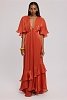 Burnt orange dress available on 3/8