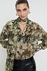 Mila shirt olive snake
