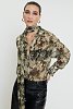 Mila shirt olive snake