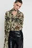 Mila shirt olive snake