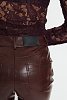 Kendra croco pants bordeaux