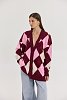Whiskey Sour Cardigan Bordeaux