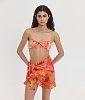 Ariane el sol floral mini pareo