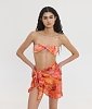 Ariane el sol floral mini pareo