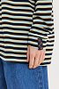 Sidecar Sweatshirt Dark Blue Stripes