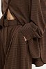 Martha Pants Brown Plaid