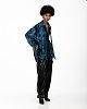 Lumen blue oversized shirt