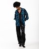 Lumen blue oversized shirt