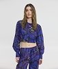 Luna crop printed shirt