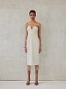 Valentina dress greige