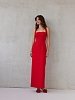 Alba dress passion red