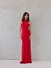 Kyma dress ruby red