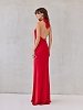 Kyma dress ruby red