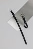 Mysterious girl leather belt