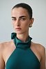 Kyma dress emerald