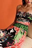 Rainforest Strapless Long Dress