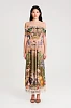 Citrus Long Dress Mesh